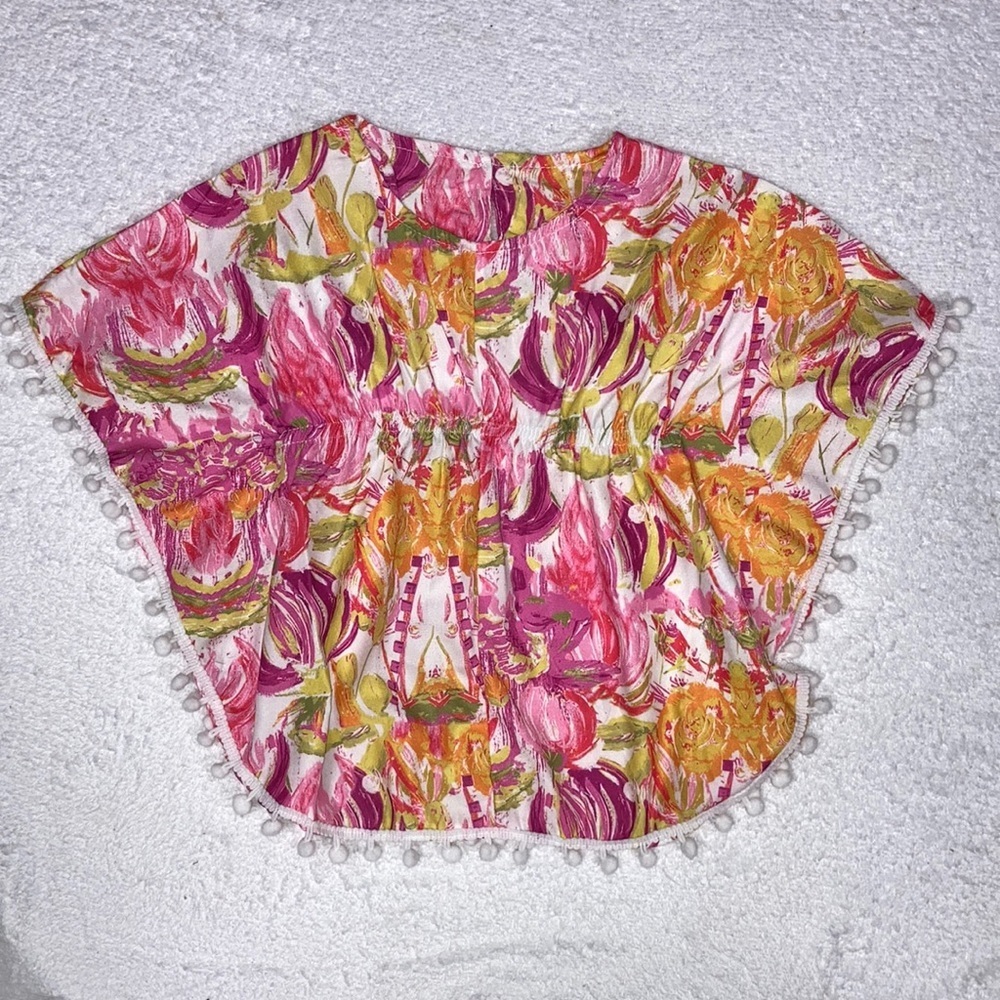 5/$20 Baby Girls Swimsuit Cover Up Pompom Tassel Sundress Summer Beach Tops